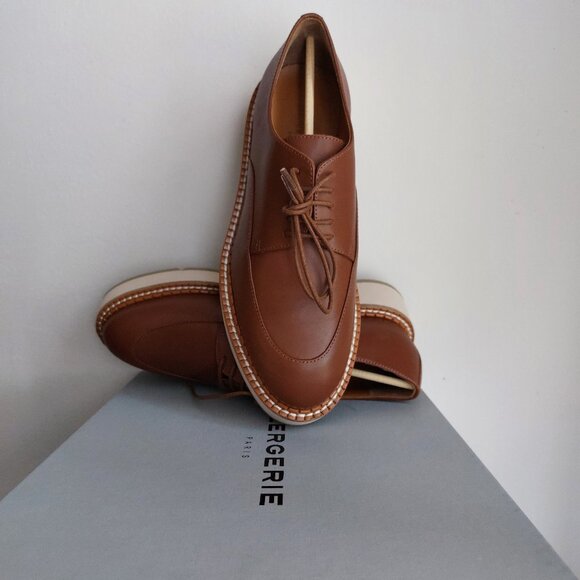 Clergerie Paris Clive4 Derbies, Brown - Picture 6 of 8